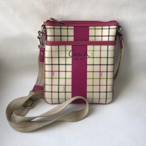 Coach Legacy Stripe Crossbody Handbag